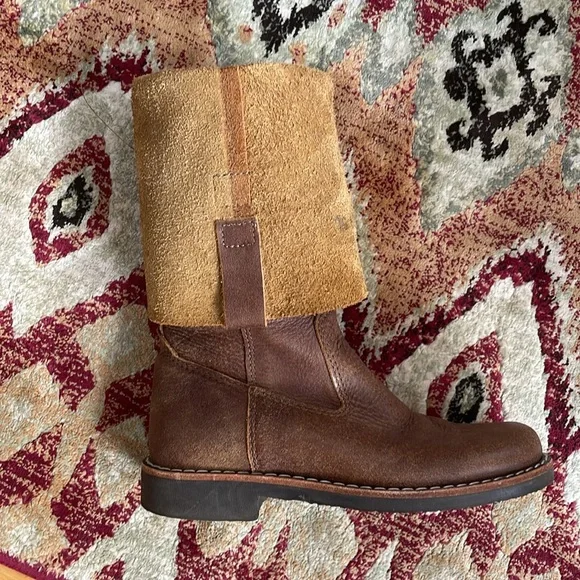 Classic Roots Tribe Leather Knee-High Riding Boots Unlined Made in Canada π¨π¦ - Picture 17 of 17